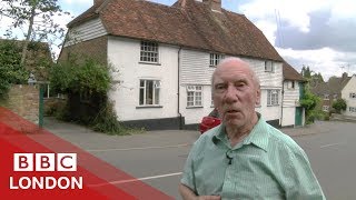 WWII evacuee returns to wartime home  BBC London [upl. by Nimajaneb]