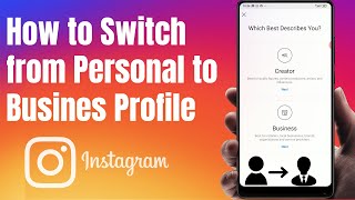 How to switch Instagram profile to Business account  Tutorial 2020 [upl. by Skipp]