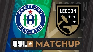 Hartford Athletic vs Birmingham Legion FC March 23 2024 [upl. by Haorbed]