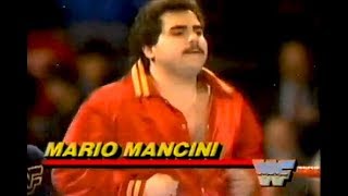 Wrestling “Jobber” Mario Mancini 1985 [upl. by Martie]