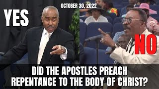 Pastor Gino Jennings Latest Debate October 30 2022  Whole Topic Repentance amp Salvation [upl. by Kushner]