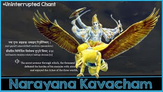 Learn Narayana Kavacham from Shrimad Bhagavatam  Sanskrit Guided Chant Only Stotram [upl. by Fridlund]