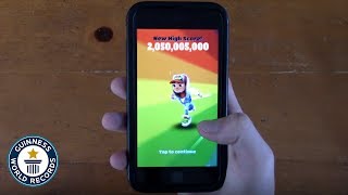 Subway Surfers OFFICIAL WORLD RECORD  2050005000 points [upl. by Gnes283]