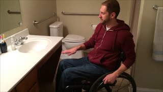 Wheelchair Accessible Home Bathroom [upl. by Derina572]