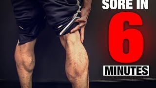 Calf Workout SORE IN 6 MINUTES [upl. by Fugate]