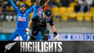 India Win Another Super Over Thriller  FULL HIGHLIGHTS  BLACKCAPS v India  4th T20 2020 [upl. by Yarahs]