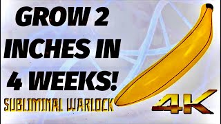 GROW 2 INCHES IN 4 WEEKS MALE ENHANCEMENT  BINAURAL BEATS SUBLIMINAL [upl. by Nomelif]