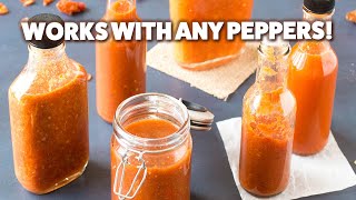 Louisiana Style Hot Sauce  How to Make Your Own [upl. by Annavahs]