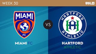 Miami FC v Hartford Athletic September 30 2023 [upl. by Cr877]