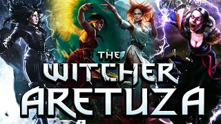 Aretuza The Sorceresses Academy  Witcher Lore  Witcher Mythology  Witcher 3 Lore [upl. by Kipton987]