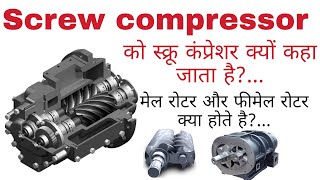 Screw Compressor in Hindi [upl. by Flynn]