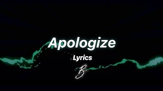 Besomorph amp Anthony Keyrouz  Apologize ft Lunis Lyric Video [upl. by Kenon]