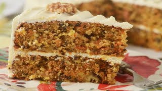 Carrot Cake Recipe Demonstration  Joyofbakingcom [upl. by Jeth697]