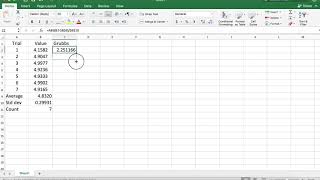 Grubbs test and confidence intervals in Excel [upl. by Itch725]