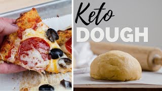 How to Make FATHEAD DOUGH  The BEST Keto Pizza Dough  KETO DOUGH RECIPE [upl. by Garald184]