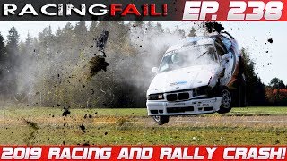 Racing and Rally Crash Compilation 2019 Week 238 [upl. by Sidnee760]