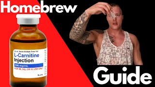 How To Make Injectable Carnitine LCarnitine Homebrew [upl. by Mutat836]