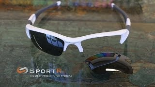 How To Change Your Oakley Flak Jacket Lenses  SportRx [upl. by Anekahs]