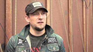 Volbeat interview  Michael Poulsen part 1 [upl. by Banwell54]