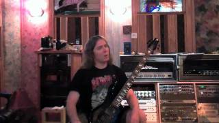 Cannibal Corpse  Torture  studio video guitar and bass tracking [upl. by Mariellen]