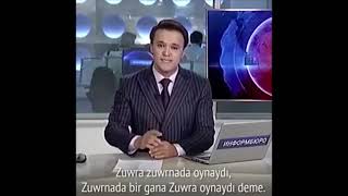 Kazakhstan News Reporter Mr Journalist kazakh  Part 1  2 [upl. by Eolcin]