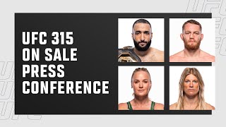 UFC 315 OnSale Press Conference [upl. by Mohn]