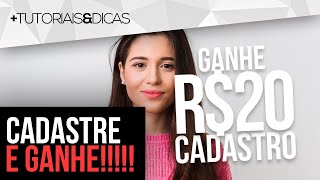 ⚡ CADASTRE e GANHE 20 REAIS  APP Pagando no Cadastro  PROMOÇÃO TOP [upl. by Salhcin537]