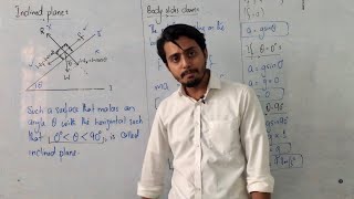 Inclined plane  Explanation  Class 11 physics  UrduHindi [upl. by Nonah]