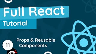 Full React Tutorial 11  Props [upl. by September285]