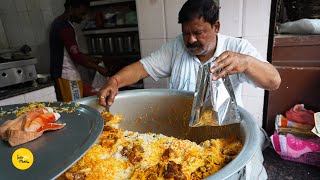 Lucknow Famous Lalla Mutton Biryani Rs 320 Full Plate l Lucknow Street Food [upl. by Eob]