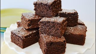 How To Make The BEST Cakey Brownies  Easy One Bowl Brownie Recipe [upl. by Tempest]