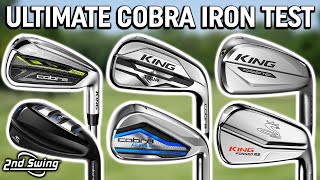 Ultimate Cobra Golf Iron Comparison  Trackman Test [upl. by Ycniuqal385]