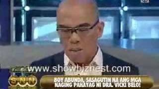 Dr Vicky Belo insulted Boy Abunda [upl. by Magdalena]