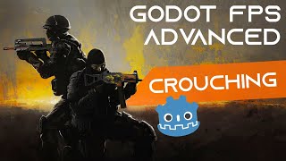 Godot Advanced FPS Movement  Crouching Tutorial In 5 Minutes [upl. by Vivie]