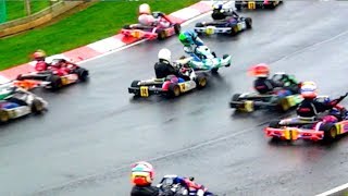 KIDS AGED 8 in EPIC Kart Race S1 2018 Rd 1 IAME Cadet [upl. by Goody]