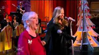 Mariah Carey amp Patricia Carey  O Come All Ye Faithful Live at ABC Christmas Special [upl. by Solhcin]