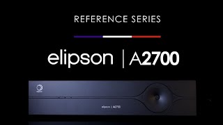 Elipson  Power Amplifier A2700 [upl. by Enitsahc]