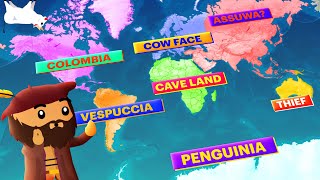 How Did The Continents Get Their Names [upl. by Nelda]