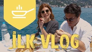 Kandilli Balıkçısında Uskumru Füme Midye ve Anne Patatesi  İLK VLOG  Yemek Videoları [upl. by Esau515]