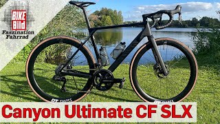 Canyons neues TopCarbonRennrad im Check das Ultimate CF SLX 9 Di2 2023 [upl. by Athalia]