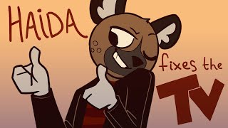 Haida Fixes The TV — Aggretsuko Animatic [upl. by Arac202]