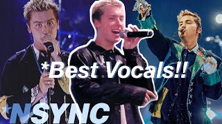 Lance Bass Best Vocals Nsync [upl. by Thordia]