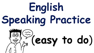 English Speaking Practice very easy to do [upl. by Annahsohs]