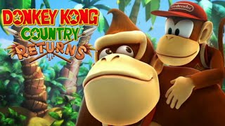 Donkey Kong Country Returns  Full Game Coop Walkthrough [upl. by Htabmas]