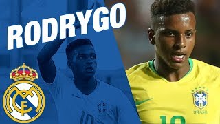 Rodrygo Goes  NEW Real Madrid player [upl. by Limak]