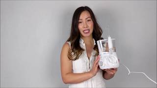 Waterpik Waterflosser demo and review [upl. by Akirat]