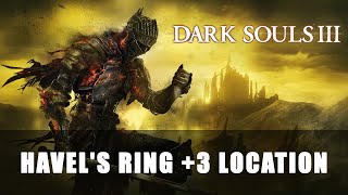 Dark Souls 3 The Ringed City  Havels Ring 3 Location [upl. by Eberto340]