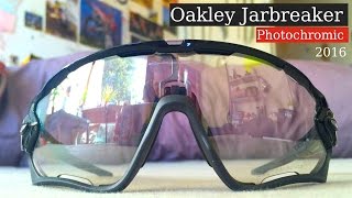 Oakley Jawbreaker Photochromic  Unboxing 2016 review [upl. by Olegnad]