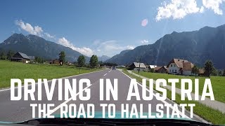 Driving in Austria The Road to Hallstatt  GoPro Hero 5 Black [upl. by Zetnom379]