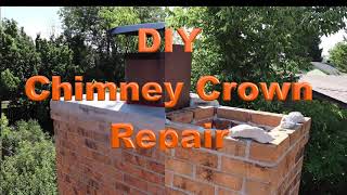 DIY Chimney Crown repair [upl. by Feodora113]